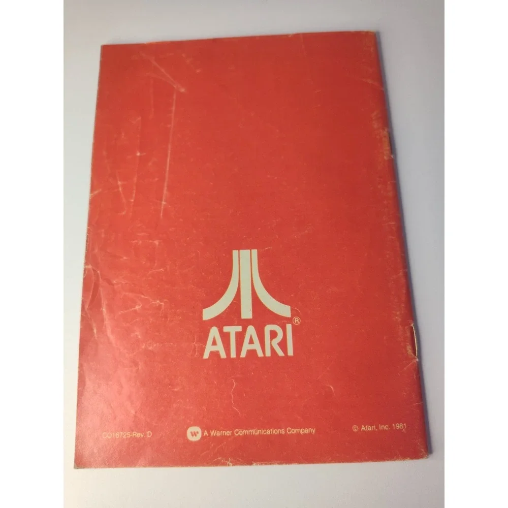 1982 Atari Video Computer System 49 Game Catalog Nice